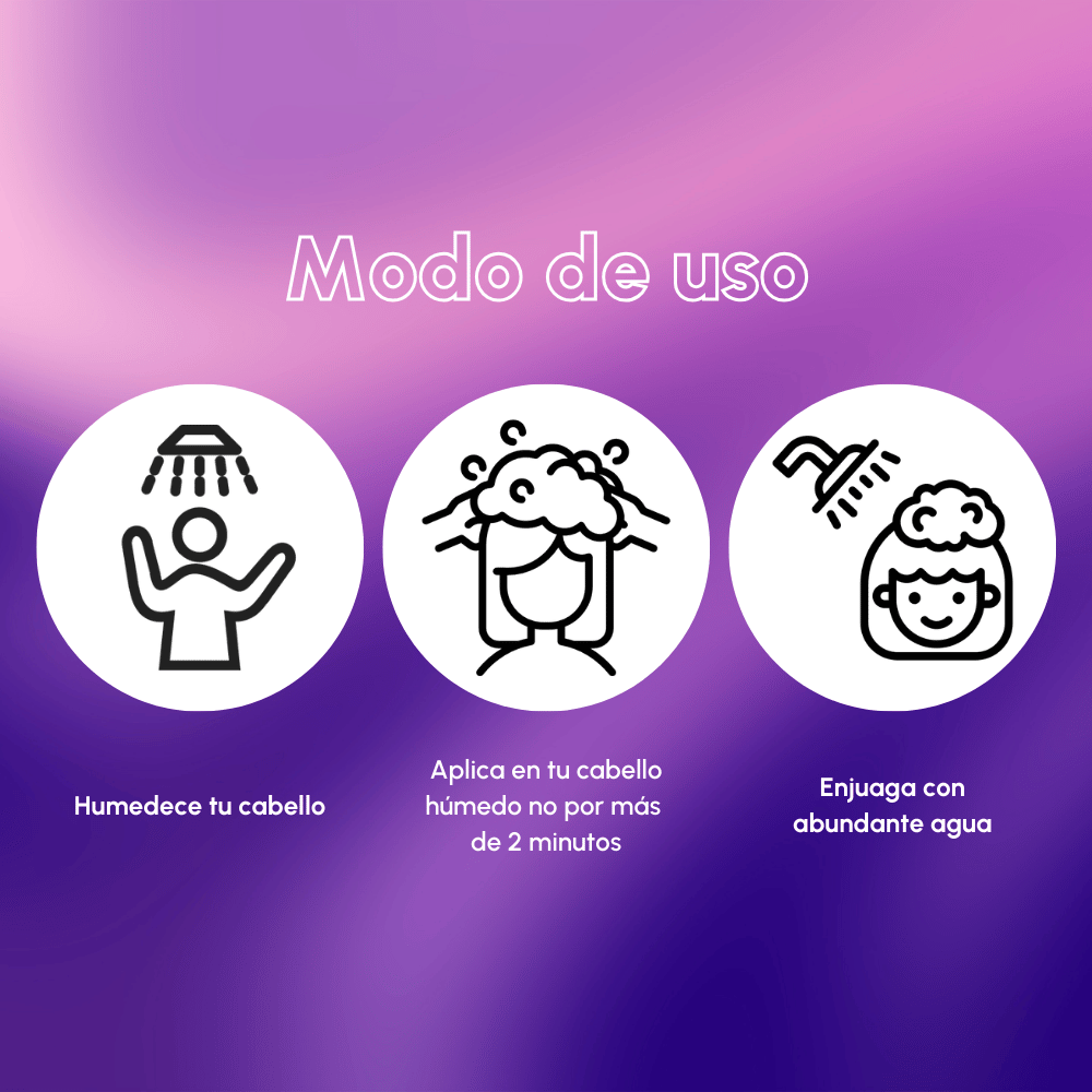 Shampoo Sellador de Color Violeta 440 ml - Imagen 4