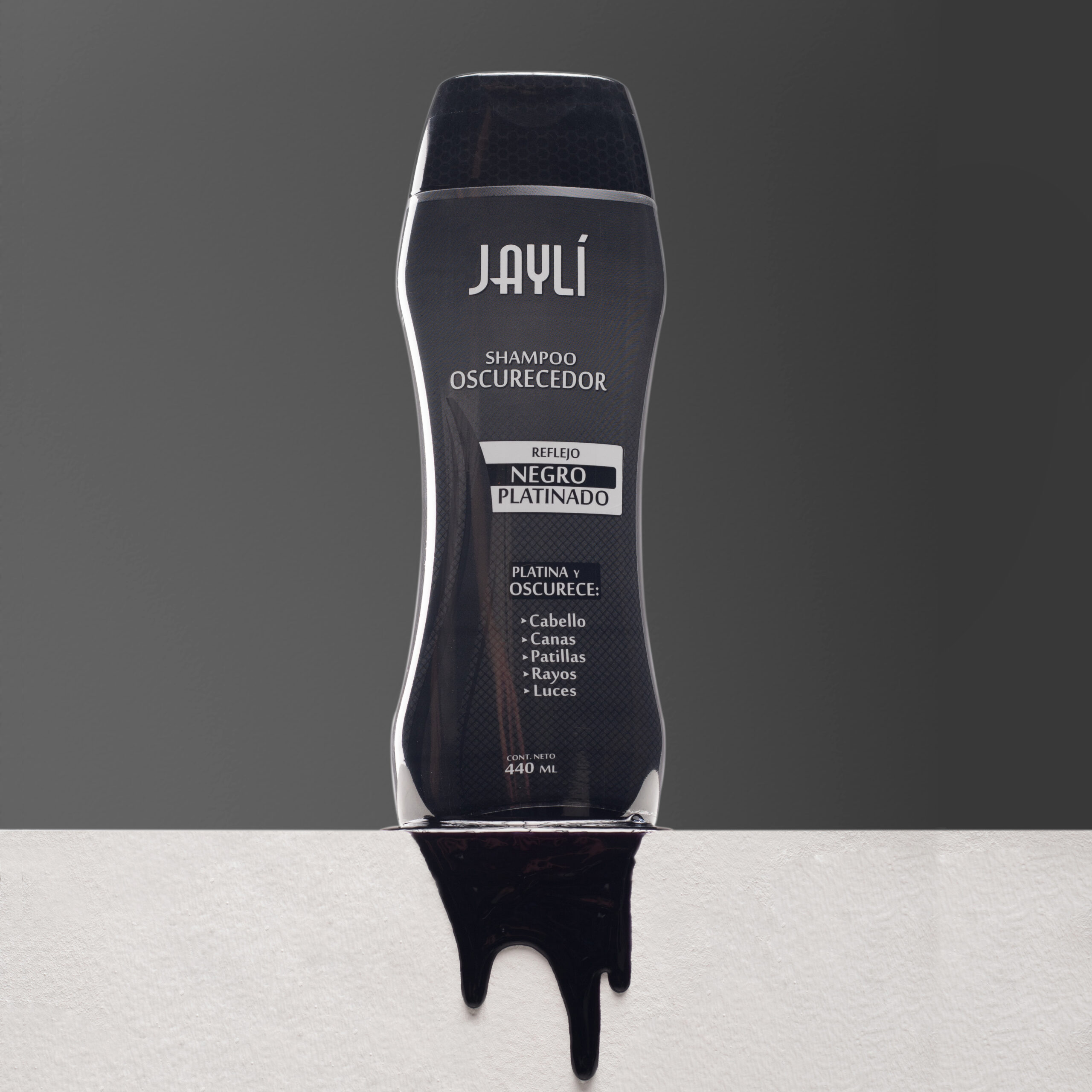 Shampoo Oscurecedor Platinador Negro 440 ml - Imagen 7