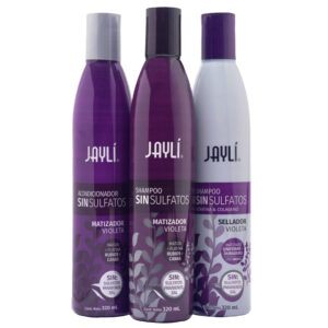 3 Pack Violeta Sin Sal / Sin Sulfatos (Sh Matizador + Sellador + Acondicionador) 320 ml