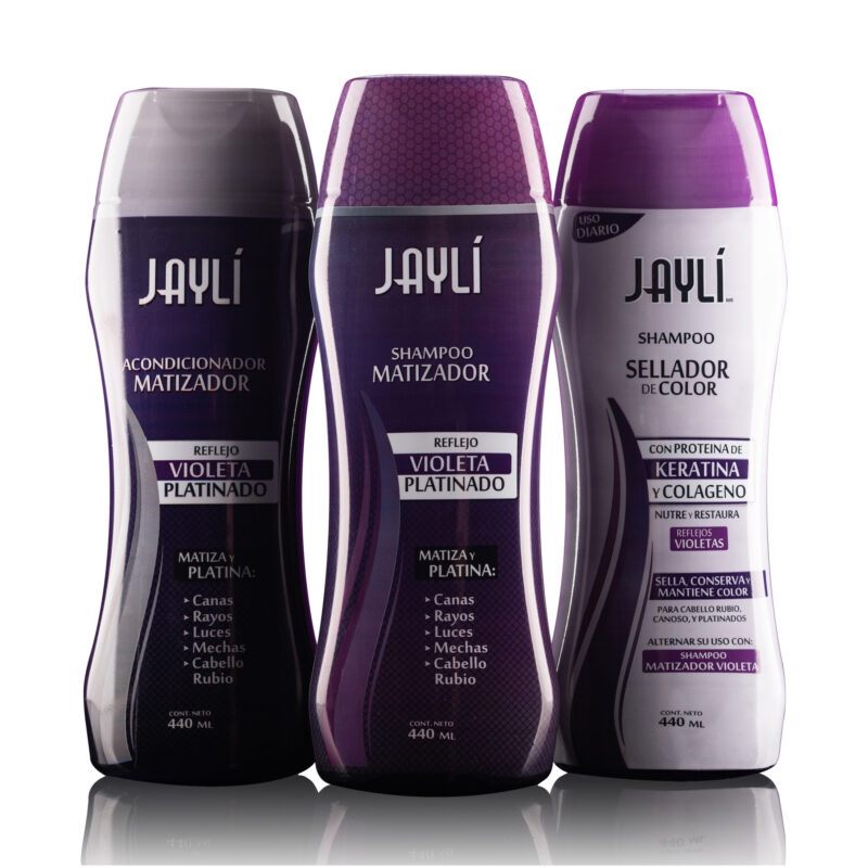 3 Pack Violeta (Sh Matizador + Sellador + Acondicionador) 440 ml